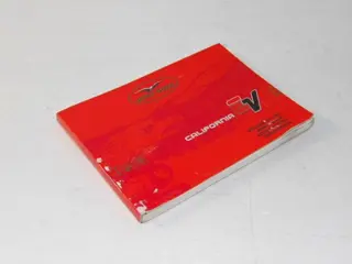 INSTRUCTIEBOEKJE Moto Guzzi California EV 1998 - 2011