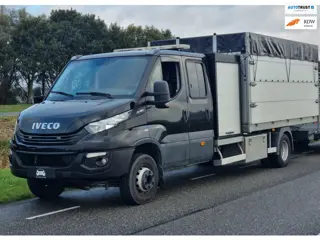 Iveco 70C18 Hydraulische Kipper / 1 jaar APK / 6-persoons / Kisten / Dubbel lucht /
