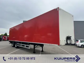 Pacton B2-001 / Box Trailer / BPW Drum / Loadlift 2500 kg / APK TUV 10-26