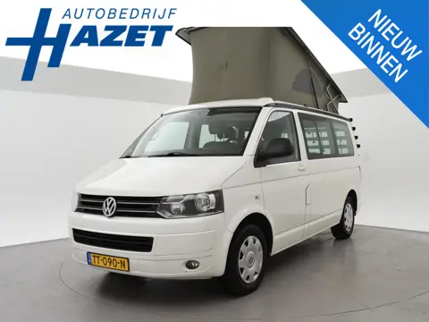 Volkswagen Transporter 2.0 TDI 140 PK CALIFORNIA BEACH CAMPER 6-PERS. FABRIEKS CAMPER | STANDKACHEL 
