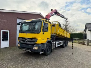 Mercedes-Benz Actros 2636 / 6x4 / HMF2020 - K2 / WAF Kipper / Euro5.