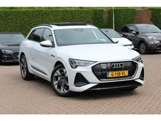 Audi e-tron e-tron 50 quattro Launch ed. 71 kWh 3x S-Line / SoH 90,8% / Trekhaak / Panoramadak / Cam