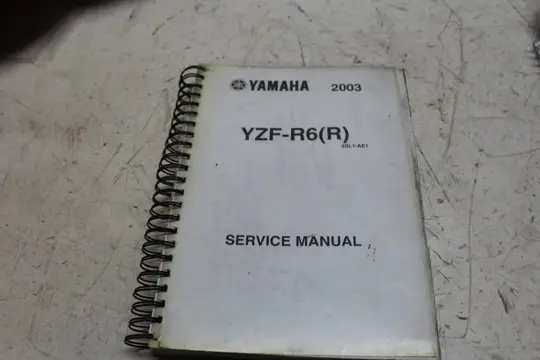 WERKPLAATSHANDBOEK Yamaha YZF R6 2003 - 2005