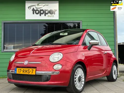 Fiat 500 1.2 Lounge|1e Eigenaar|Panoramadak|Airco|NAP