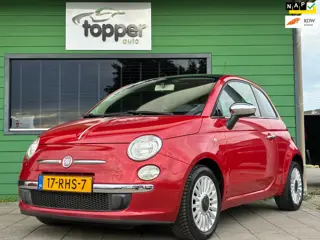 Fiat 500 1.2 Lounge|1e Eigenaar|Panoramadak|Airco|NAP