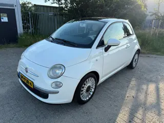 Fiat 500 0.9 TwinAir Lounge, Airco, Glazendak, Carplay