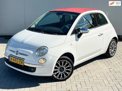 Fiat 500 C 1.2 CABRIO LOUNGE SPORT EDITION RODE DAK APK NIEUW!!