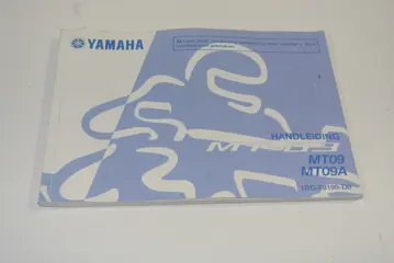 INSTRUCTIEBOEKJE Yamaha MT 09 2013 - 2017