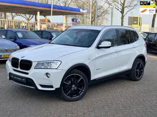 BMW X3 XDrive35i High Executive|19 inch|Leder|Camera|Navigatie|Trekhaak|Panorama dak|Cruise control|