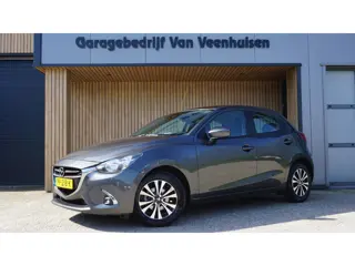 Mazda 2 1.5 Skyactiv-G 90pk Dynamic 5Drs Navi 15inch LM Airco Cruise Control *NL auto* 93267km!