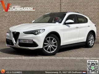 Alfa Romeo Stelvio 2.2d Super | € 11.400,- NETTO! | Leder | Pano | Climate | Cruise | Navi | Stoelve