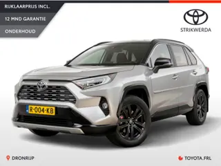 Toyota RAV4 2.5 Hybrid Bi-Tone | Trekhaak | Stoel- stuurverw. | PDC V+A | Leer | Elek. kofferklep | 