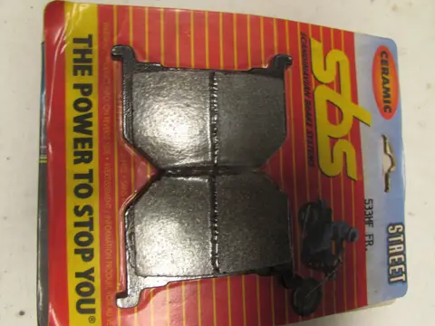 REMBLOKKEN VOOR Honda NSR 400 1983 - 1986