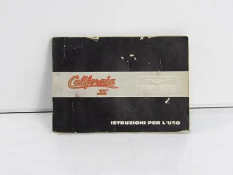 INSTRUCTIEBOEKJE Moto Guzzi California 2 1982 - 1985