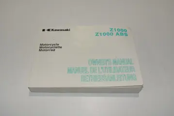 INSTRUCTIEBOEKJE Kawasaki Z 1000 2010 - 2013