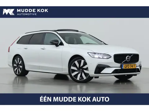 Volvo V90 T6 Plug-in hybrid Ultimate Dark | Panoramadak | 360° Camera | Head-Up | ACC | harman/kardo