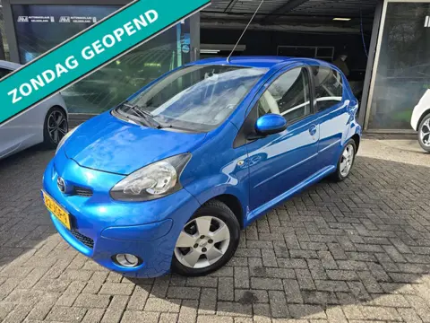 Toyota Aygo 1.0-12V Dynamic Blue | 2E EIGENAAR | 12MND GARANTIE | ANDROID | AIRCO | ELEC RAMEN | LMV