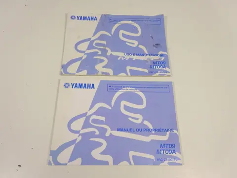 INSTRUCTIEBOEKJE Yamaha MT 09 2013 - 2017