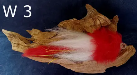 Snoekstreamers serie W voor vlieghengel en lichte spinhengel € 4,10 per stuk
