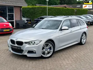 BMW 3-serie Touring 316i Executive M Sport|Nieuwe Ketting + Klepseals|Navigatie|Trekhaak|Cruise|Clim