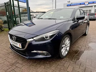 Mazda 3 2.0 SkyActiv-G 120 GT-M Sport | Automaat | Half Leer | Deep Crystal Bleu | Face-Lift | Deale