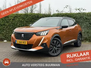Peugeot 2008 GT-Line 1.2 PureTech 130PK EAT8 Automaat Navigatie, Achteruitrijcamera, Leder, Panorama