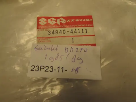TOEREN TELLER KABEL Suzuki DR 250 1982 - 1988