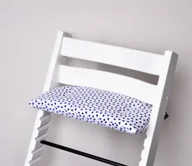 Aztec okergeel zitkussen voor stokke tripp trapp kinderstoel