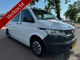 Volkswagen Transporter 2.0 TDI L2 H1 Dubbel Cabine 6persoons Comfortline Euro 6 119.000km Airco,Navi