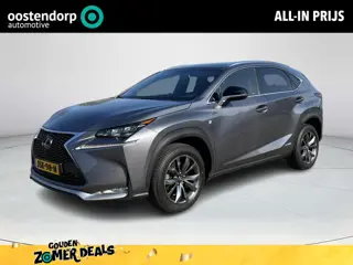 Lexus NX 300h AWD F Sport Line | Navigatie| Stoelverwarming | Rood lederen bekleding | Elektrische a