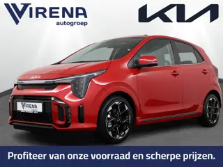 Kia Picanto 1.0 GDi GT-Line - Kantel/ schuifdak - Cruise controle - Stoel/stuurwiel verwarming - LED