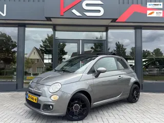 Fiat 500 C 1.2 Rock Sport Leder Alcantara Airco Pdc Cabrio