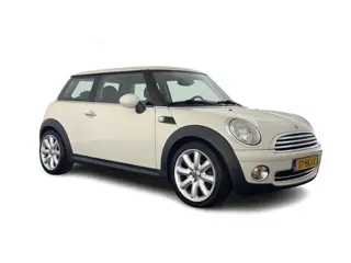 MINI 3-deurs 1.6 Cooper Pepper *LEATHER-FABRIC | COMFORTSEATS | ECC | CHROME-PACK | RADIO-CD | 17''A