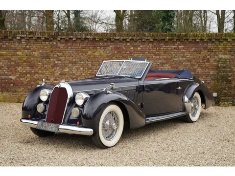 Talbot Lago T26 Record Worblaufen Cabriolet Former "Pebble Beach"-participant, Only 3 built by Carro