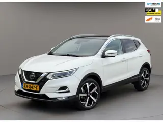 Nissan Qashqai 1.2 Tekna, panoramadak, trekhaak, camera, vele opties, 1 e eigenaar, NL auto met nap