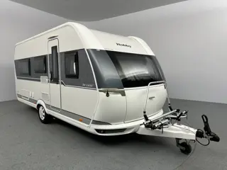 Hobby De Luxe 460 LU Mover Voortent Fietsendrager
