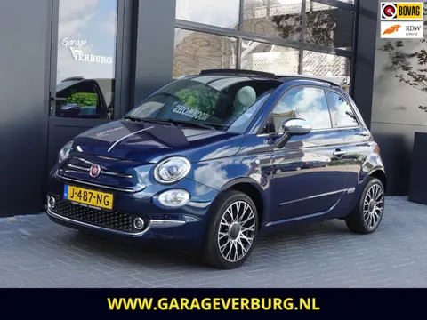 Fiat 500 C 1.0 Hybrid Star Cabrio (Airco,PDC,Lm velgen,1/2 Leder)