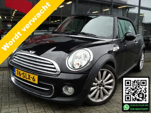 MINI Cabrio 1.6 Cooper Chili | 72.735 KM NAP | LEDER | STOELVERWARMING | CRUISE CONTROL | CLIMATE CO