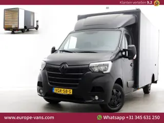 Renault Master T35 2.3 DCI 150pk E6 Durisotti Lowliner Bakwagen met deuren 1251kg laadverm. 09-2020