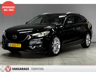 Mazda 6 Sportbreak 2.5 GT-M/ Automaat/ Trekhaak/ Camera/ Stoelverw./ Xenon/ 19''LMV/ Elek.Stoel/ Bos
