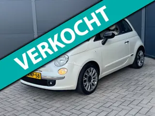 Fiat 500 0.9 TwinAir Lounge Cabrio / Leer / Nap
