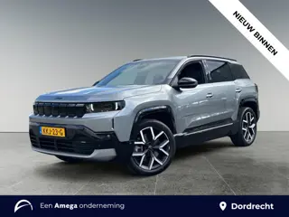 Jeep Compass First Edition 74 kWh | SCHUIFKANTEL/DAK | 360 CAMERA | WARMTEPOMP | LEDER | ELEKTR. STO