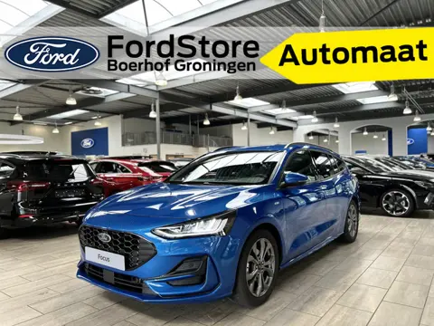Ford FOCUS Wagon EcoBoost Hybrid 155 pk ST-Line | Winterpack | Cruise control | Camera | Clima | SYN