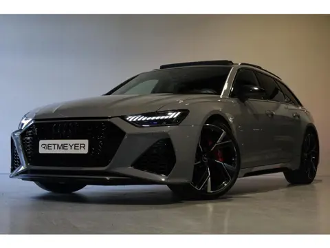 Audi A6 Avant RS 6 TFSI quattro |Pano |HUD |Keramisch |Achterasbesturing |Stoelventilatie |360° |B&O