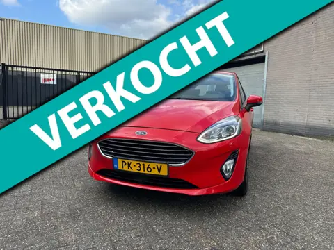 Ford Fiesta 1.0 EcoBoost Titanium Clima Cruise Carplay Keyless PDC Led LM-Wielen APK NAP.