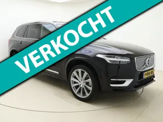 Volvo XC90 T8 390PK Automaat Recharge AWD Inscription | Nubuck Hemel | Head-up | Trekhaak | 360 Came