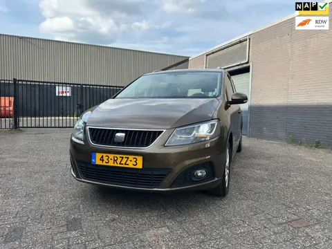 Seat Alhambra 1.4 TSI Style 7p Aut. Clima Cruise Navi Leer PDC Xenon Trekhaak.