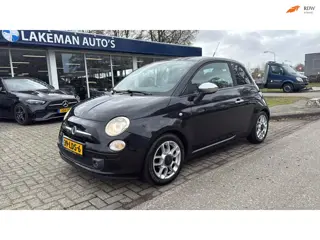 Fiat 500 1.2 Sport AUTOMAAT Blackline Huurkoop Inruil APK Garantie