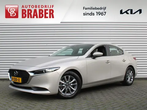 Mazda 3 2.0 e-SkyActiv-G M Hybrid 122PK 6MT Comfort | BTW Auto | Navi | Leder | Keyless | Camera | E