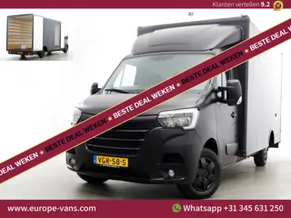 Renault Master T35 2.3 DCI 150pk E6 Durisotti Lowliner Bakwagen met deuren 1251kg laadverm. 09-2020